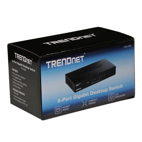 Switch de Red Trendnet 8-Port Gigabit Desktop Switch