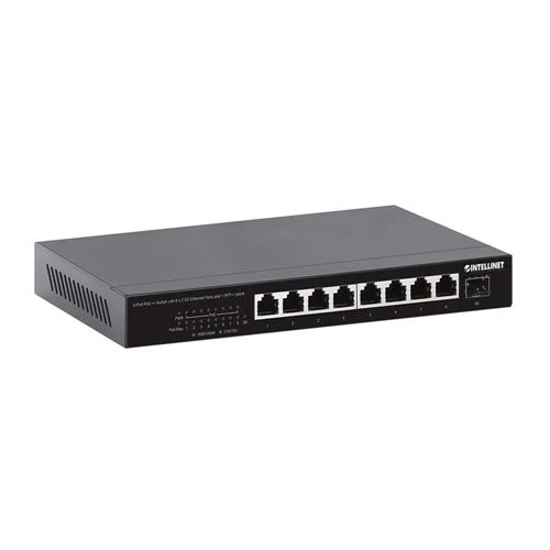 Switch de Red Intellinet 9-Port PoE++ Switch