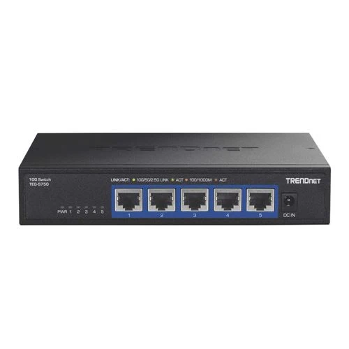 Switch de Red Trendnet 5-Port 10G Unmanaged Network Switch