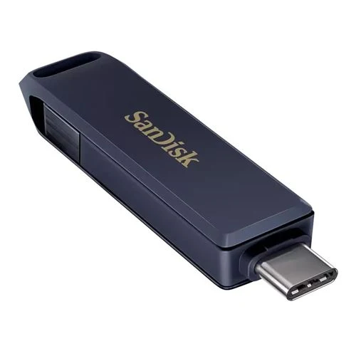 Memoria USB Sandisk 128GB Phone Drive USB 3.2 (Gen 1) Type-C / Lightning Thumb Drive Azul
