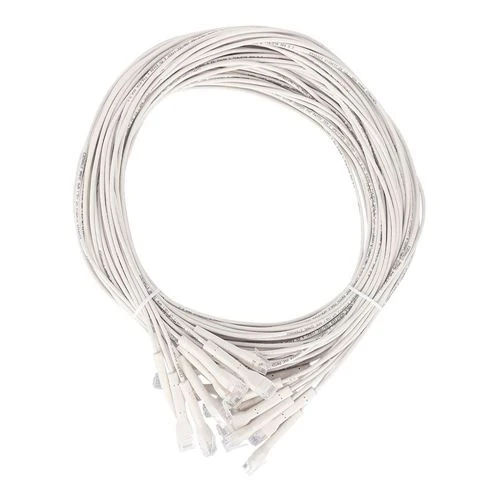 Cables de Red Intellinet Cat6 Stranded U/UTP FlexiBoot Slim Network Ethernet Cable Blanco