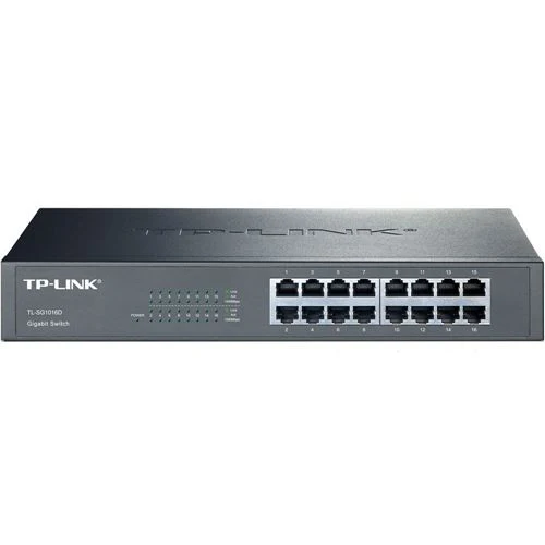Switch de Red TP-LINK TL-SG1016D 16-Port Gigabit Desktop/Rackmount Switch