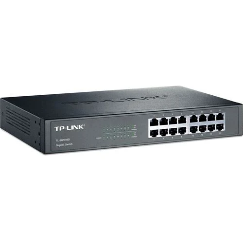 Switch de Red TP-LINK TL-SG1016D 16-Port Gigabit Desktop/Rackmount Switch