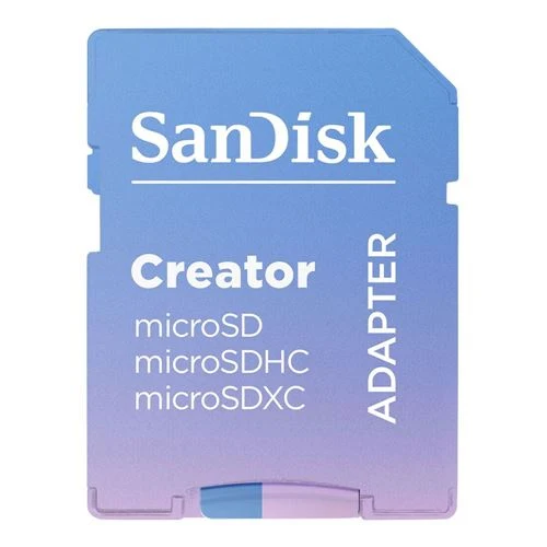 Tarjeta de Memoria Sandisk Creator Series 256GB microSDXC Card UHS-I Flash Memory Card Class 10 U1 V30 A2 Micro SD Card