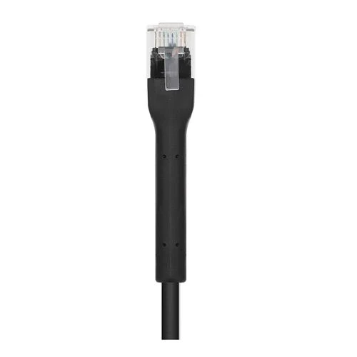 Cables de Red Intellinet Cat6 Stranded U/UTP FlexiBoot Slim Network Ethernet Cable 10ft Negro