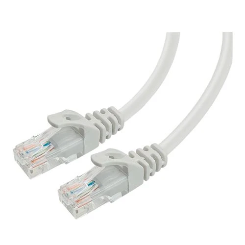Cables de Red PPA 14 Ft. Cat 6 Molded Snagless Ethernet Cable Blanco