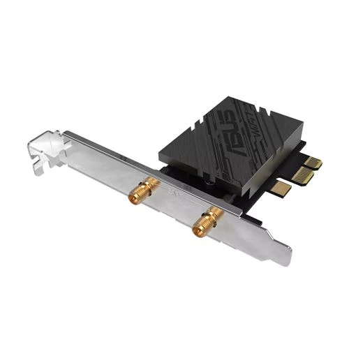 Adaptador WiFi Red ASUS PCE-BE92BT BE9400 Tri-Band WiFi 7 PCIe WiFi and Bluetooth Adapter