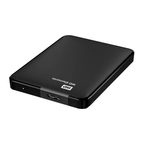 Disco Duro WD Elements 2TB USB 3.1 (Gen 1 Type-A) 2.5" Portable External Hard Drive Negro