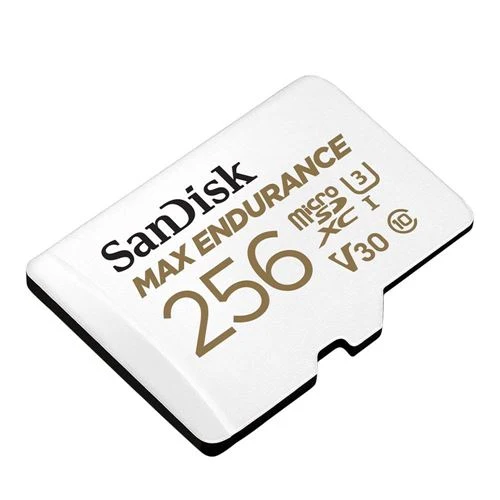 Tarjeta de Memoria Sandisk 256 GB Max Endurance microSDXC Class 10 / UHS-3 Flash Memory Card