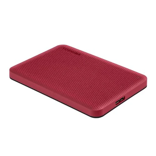 Disco Duro Toshiba Canvio Advance 2TB USB 3.1 (Gen 1 Type-A) 2.5" Portable External Hard Drive Rojo