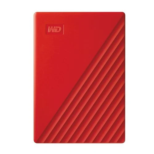 Disco Duro WD My Passport 2TB USB 3.2 (Gen 1 Type-A) 2.5" Portable External Hard Drive Rojo