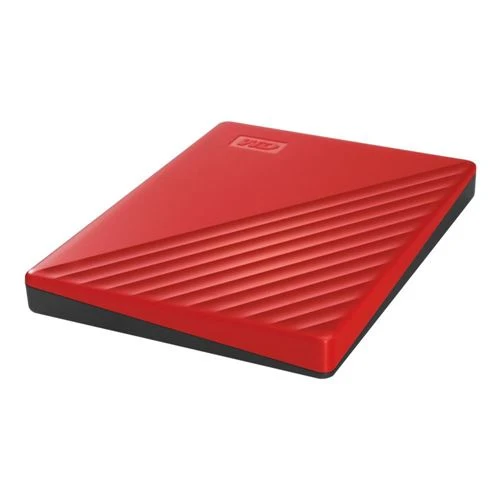 Disco Duro WD My Passport 2TB USB 3.2 (Gen 1 Type-A) 2.5" Portable External Hard Drive Rojo