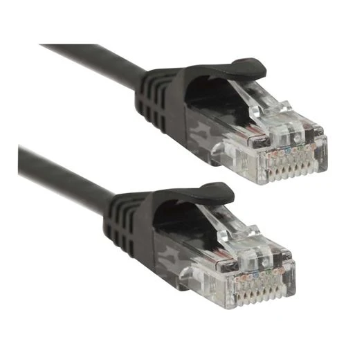Cables de Red PPA 250 Ft. Cat 6 PoE Ethernet Cable Negro