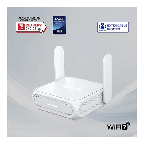 Router ASUS RT-BE58 GO Dual Band WiFi 7 Travel/Mini Portable Router