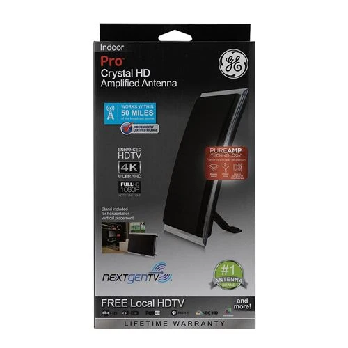 Antena GE Pro Crystal HD Amplificada