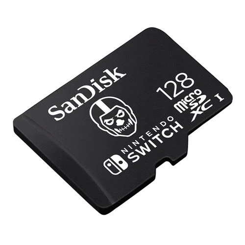 Tarjeta de Memoria Sandisk 128 Fortnite Edition microSDXC Class 10 Flash Memory Card