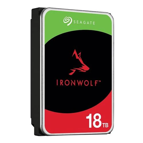 Disco Duro Seagate IronWolf 18TB 7200 RPM SATA III 6Gb/s 3.5" Internal CMR Hard Drive