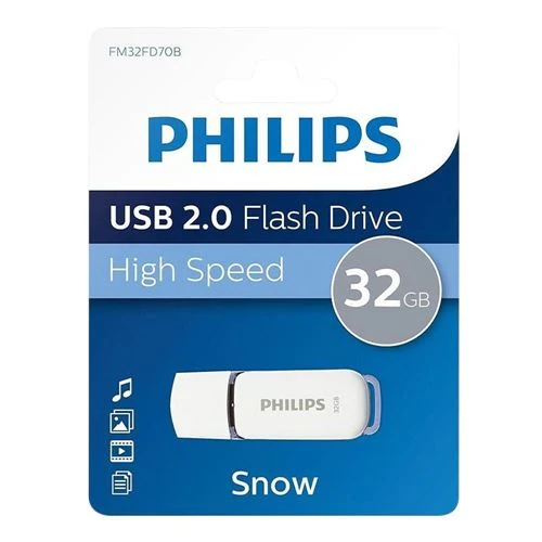 Memoria USB Philips 32GB USB 2.0 Flash Drive Gris