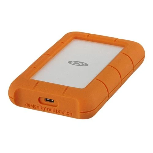 Disco Duro LaCie Rugged 5TB USB-C External Hard Drive