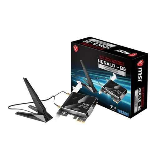 Adaptador WiFi Red MSI Herald-BE WI-FI 7 MAX WiFI Adapter