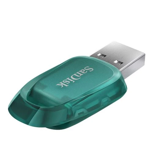 Memoria USB Sandisk 64GB Ultra Eco SuperSpeed+ USB 3.2 (Gen 1) Flash Drive Verde Azulado
