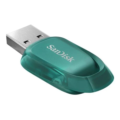 Memoria USB Sandisk 64GB Ultra Eco SuperSpeed+ USB 3.2 (Gen 1) Flash Drive Verde Azulado