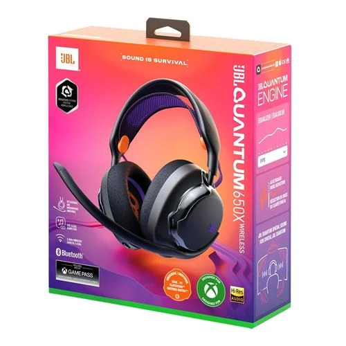 Audífonos JBL Quantum 650X Wireless Gaming Headset Negro
