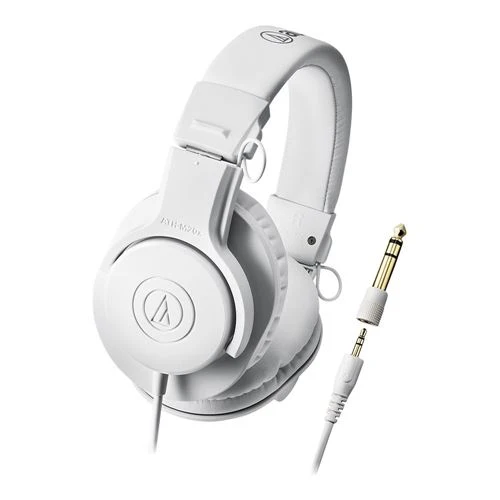 Audífonos Audio-Technica ATH-M20xWH Professional Monitor Headphones Blanco