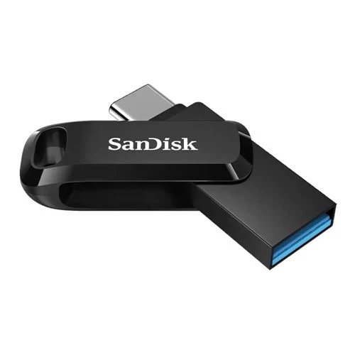 Memoria USB Sandisk 128GB Ultra Dual Drive Go SuperSpeed USB 3.2 (Gen 1) Type-C Flash Drive Negro