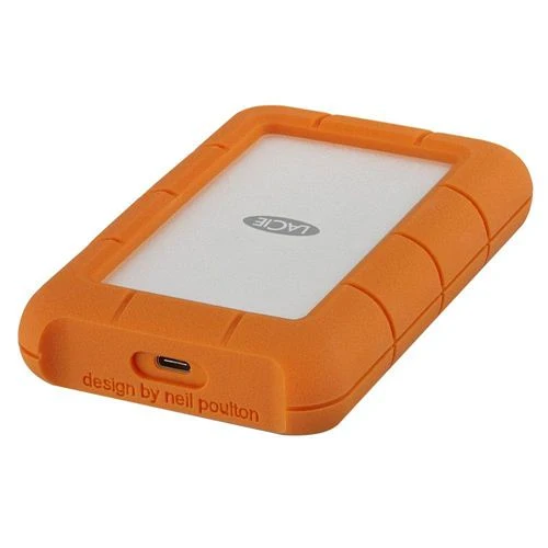 Disco Duro LaCie Rugged USB-C 4TB External Hard Drive