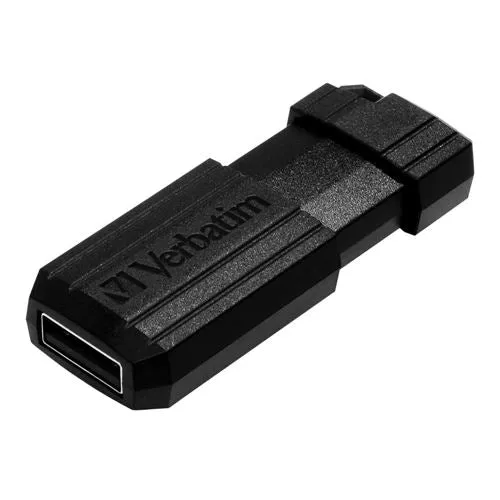 Memoria USB Verbatim 128GB PinStripe USB Flash Drive Negro