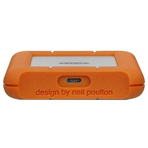 Disco Duro LaCie Rugged USB-C 2TB Portable External Hard Drive