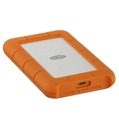 Disco Duro LaCie Rugged USB-C 2TB Portable External Hard Drive