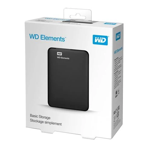 Disco Duro WD Elements 5TB USB 3.0 Portable Hard Drive