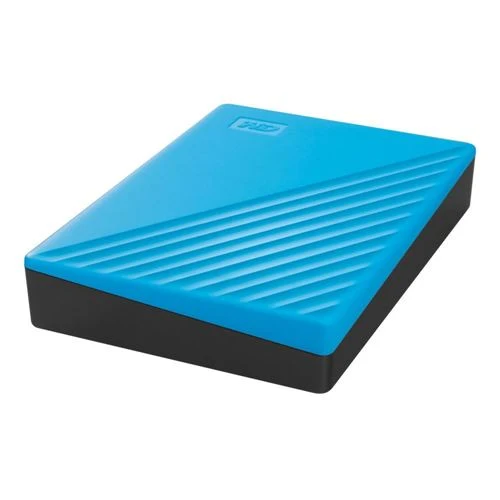 Disco Duro WD My Passport 2TB USB 3.2 (Gen 1 Type-A) 2.5" Portable External Hard Drive Azul