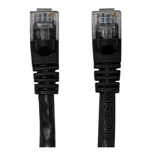 Cables de Red PPA 75 Ft. CAT 6a Snagless Molded Boots Ethernet Cable Negro
