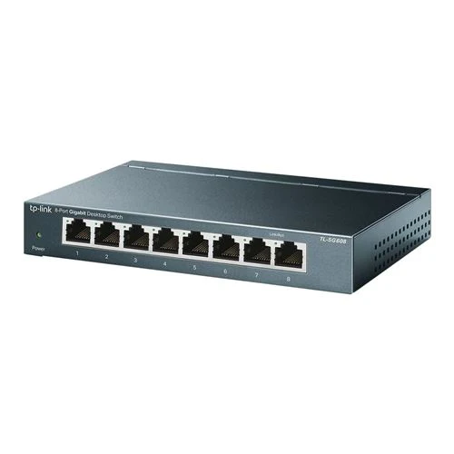 Switch de Red TP-LINK TL-SG608 8-Port 10/100/1000Mbps Desktop Switch