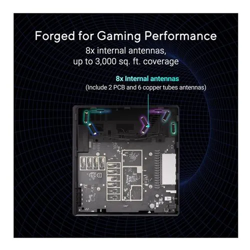 Router ASUS ROG Strix GS-BE12000 Tri-Band WiFi 7 Gaming Router