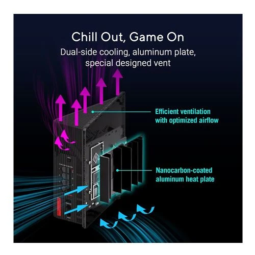 Router ASUS ROG Strix GS-BE12000 Tri-Band WiFi 7 Gaming Router