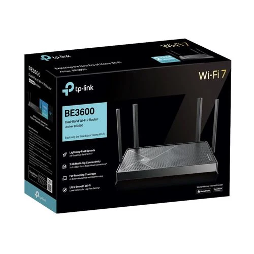 Router TP-LINK Archer BE3600 Dual-Band Wi-Fi 7 Router