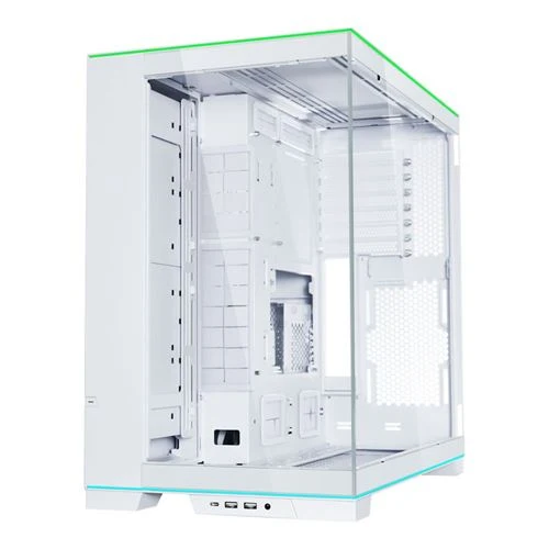 Case Lian Li O11D EVO RGB Tempered Glass ATX Mid-Tower Computer Case Blanco