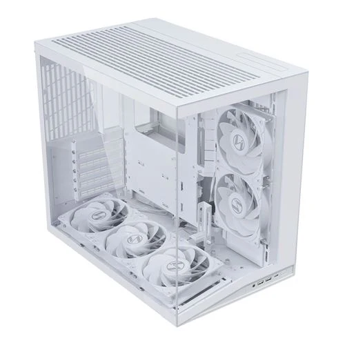 Case Lian Li O11 DYNAMIC MINI V2 Flow Tempered Glass ATX Mid-Tower Computer Case Blanco