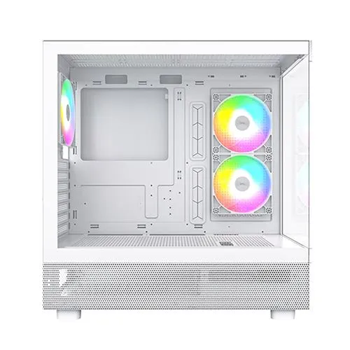 Case Montech XR Tempered Glass ATX Mid-Tower Computer Case Blanco