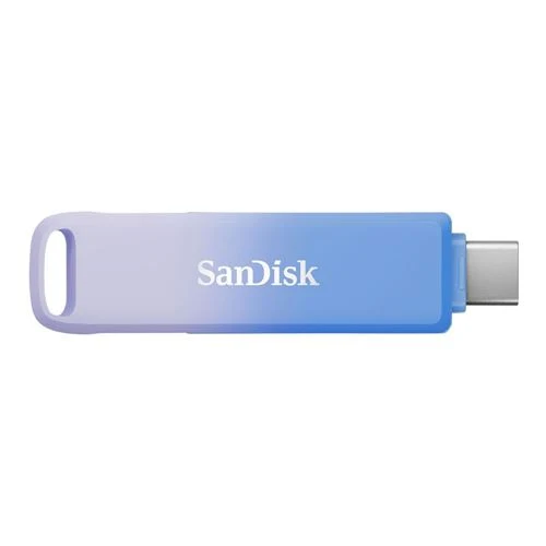 Memoria USB Sandisk 128GB Creator Series Phone Drive USB Type-C / Lightning Thumb Drive Azul