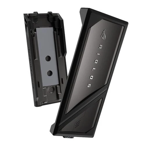 Carcasa SSD ASUS ROG Strix Aiolos USB-C 20Gbps NVMe/SATA M.2 Dual Negro