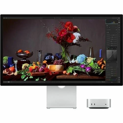 Monitor Apple Studio Display 27" - 5K 5120x2880 - Cámara 12MP y 6 altavoces Dolby Atmos