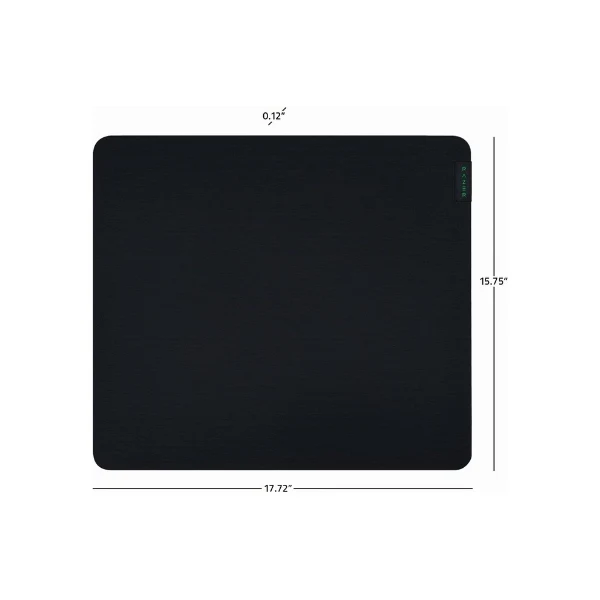 Mouse Pad Razer Gigantus V2 Soft Large - Superficie Microtejida - Antideslizante - 450 x 400 mm - Negro - RZ02-03330300-R3U1