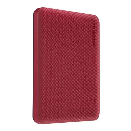 Disco Duro Toshiba Canvio Advance 4TB USB 3.1 (Gen 1 Type-A) 2.5" Portable External Hard Drive Rojo