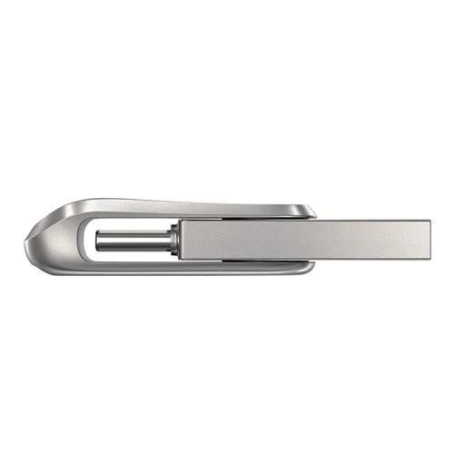 Memoria USB Sandisk 256GB Dual Drive Luxe SuperSpeed+ USB 3.1 (Gen 1) Flash Drive Plata