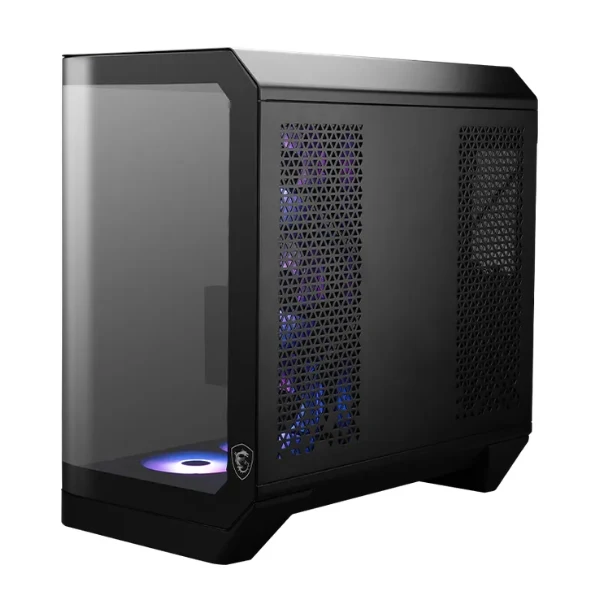 Case MSI MAG PANO 120R PZ Mid-Tower - ATX - 2xUSB - USB Type-C - HD Audio - 4x120mm ARGB - Frontal y Lateral Vidrio Templado - Negro - 306-7G22A14-W57